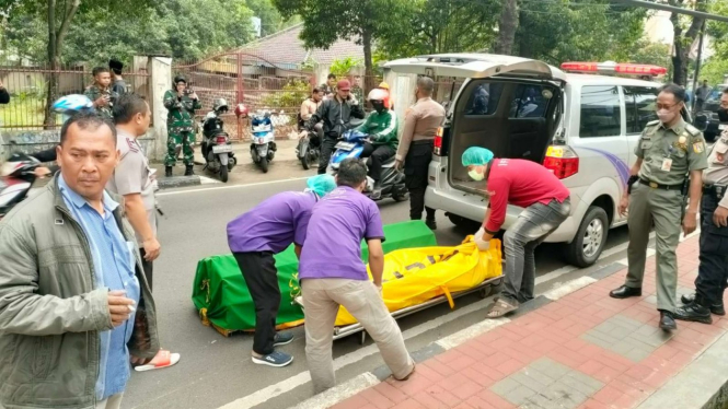 Mayat pria di Pesanggrahan, Jakarta Selatan
