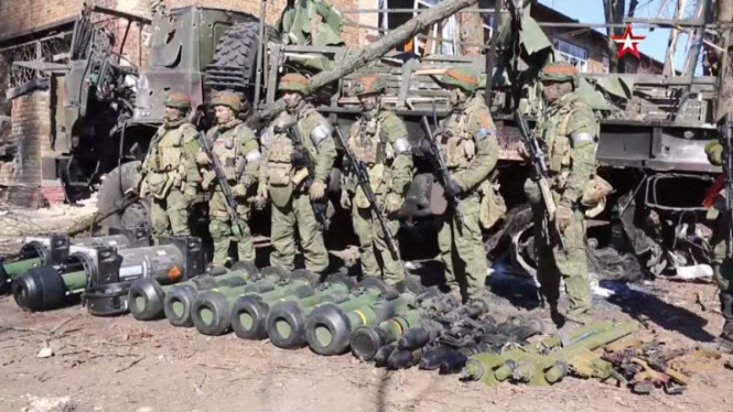 VIVA Militer: Tentara bayaran Rusia menyita rudal Javelin buatan Amerika Serikat