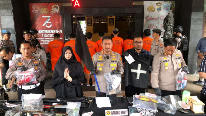  Polresta Malang Kota menetapkan 7 orang tersangka usai demo ricuh di kantor Are