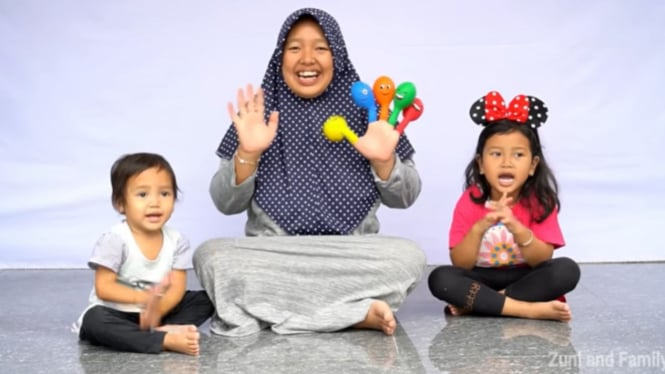 Zuni and Family konten kreator YouTube berpenghasilan terbanyak di Indonesia