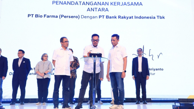 BRI Berkolaborasi dengan Bio Farma