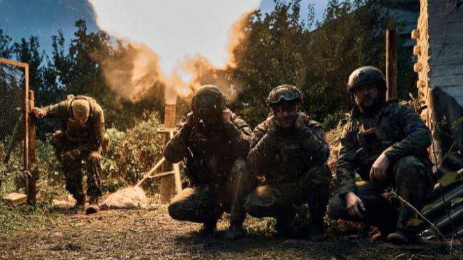 VIVA Militer: Serangan mortir pasukan militer Ukraina