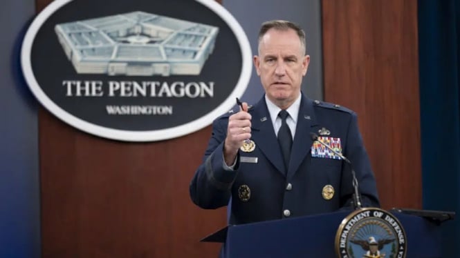 Juru bicara Pentagon, Jenderal Patrick Ryder.