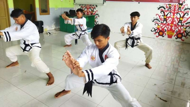 Lomba pencak silat di Pulang Pisau, Kalteng