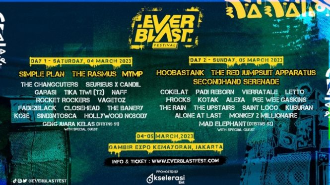 Everblast Festival 2023 Full Line Up 