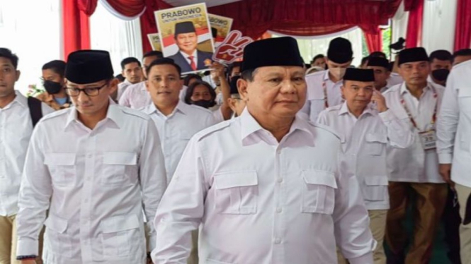 Ketua Umum DPP Prabowo Subianto.