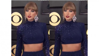 Menangi Grammy 2023, Momen Taylor Swift Tenangkan Fotografer Disorot