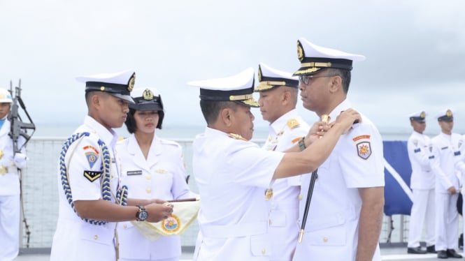 VIVA Militer: Pangkoarmada III Lantik Kolonel Riza jadi Danguspurla Koarmada III