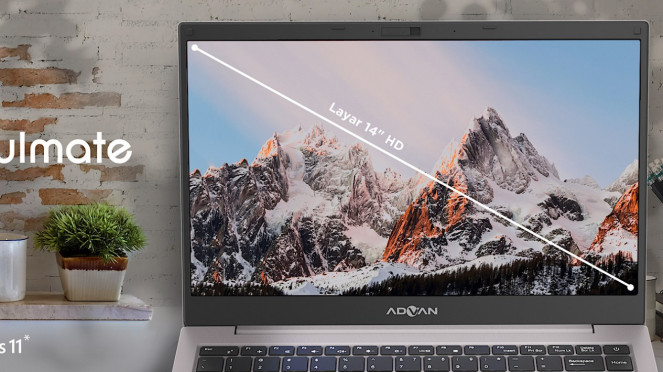 Laptop Advan Soulmate.