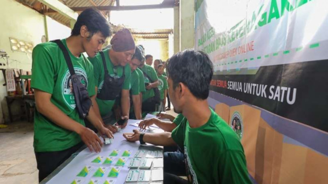 Driver ojol di Bogor difasilitasi pembuatan BPJS Ketenagakerjaan
