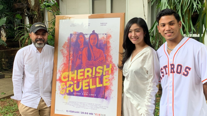 Pangeran Lantang dan Febby Rastanty cast film Cherish & Ruelle