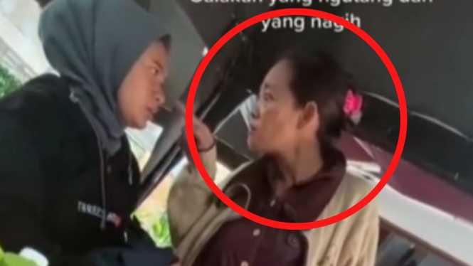 Ibu Ibu Marah Saat Ditagih Utang Warganet Minjamnya Melas Ditagih Galak