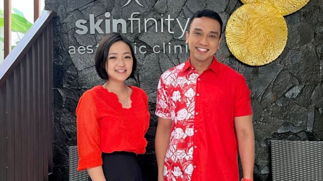 Dr. Evelyne Anggun dan Aiman Witjaksono. 