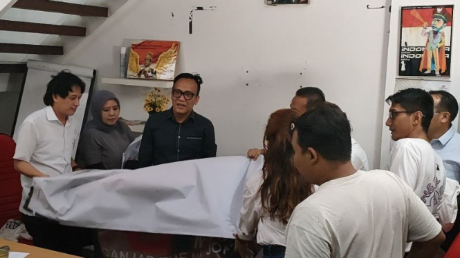 Ketua Umum Jokowi Mania (JoMan) Immanuel Ebenezer bubarkan GP Mania.