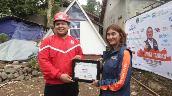 SiCepat Ekspres builds residential houses for Cianjur Earthquake victims