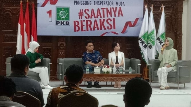 Forum #saatnyaberaksi bertema 'Generasi Muda dan Indonesia Hijau'  di DPP PKB.