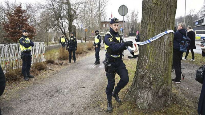 Polisi menutup Kedutaan Turki di Stockholm, Swedia, buntut aksi bakar Al quran