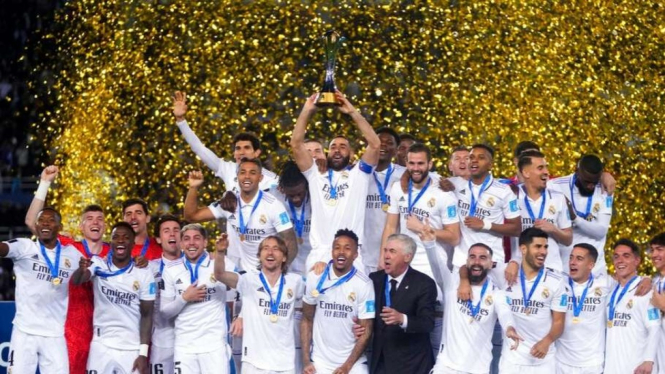 Real Madrid juara Piala Dunia Antarklub 2022