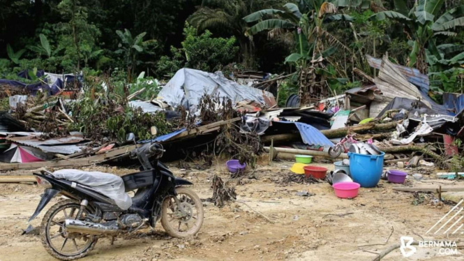 Kampung Ilegal WNI di Malaysia
