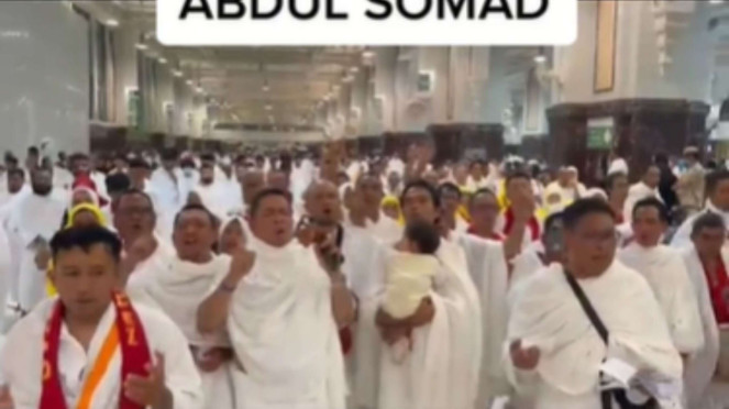 Umar Kei Umrah Bareng Ustaz Abdul Somad