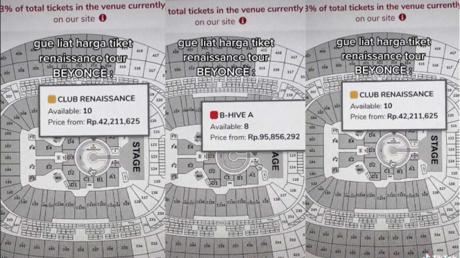 Harga Konser Beyonce