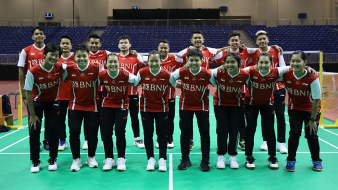 Skuad Indonesia di Badminton Asia Mixed Team Championships 2023