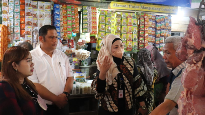 BPPSDMP meninjau harga bahan pangan pokok di Sumatera Selatan