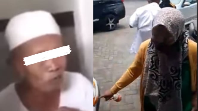 Viral Kakek Lansia dan Wanita Berkerudung Digerebek di Toilet SPBU