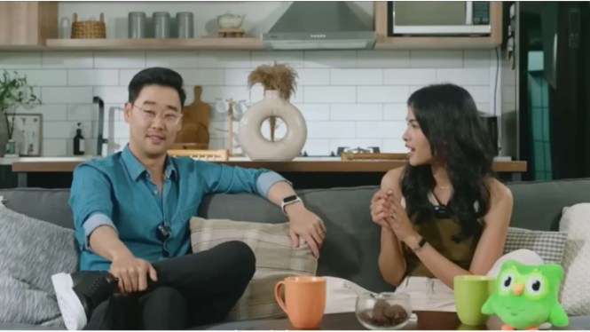 Jesse Choi dan Maudy Ayunda