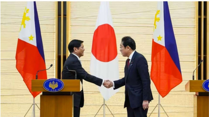Presiden Filipina Buka Perjanjian Militer dengan Jepang 