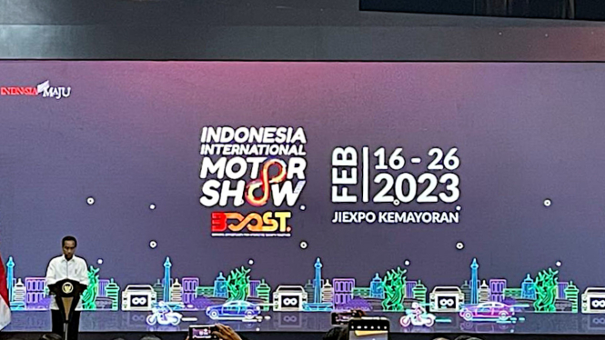 VIVA Otomotif: Presiden Joko Widodo membuka pameran IIMS 2023