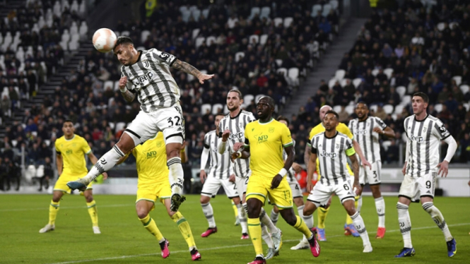 Juventus vs Nantes di Liga Europa