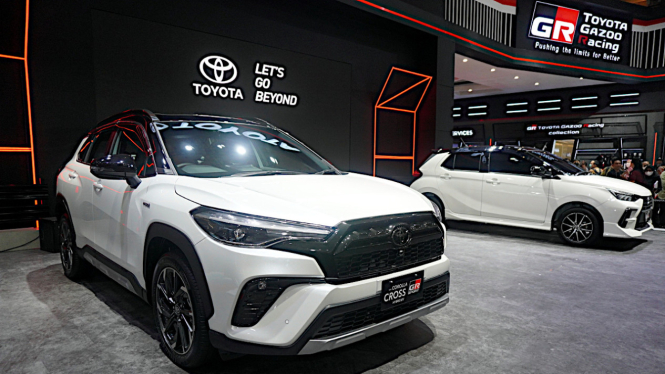 VIVA Otomotif: Peluncuran Toyota Corolla Cross GR Sport di IIMS 2023