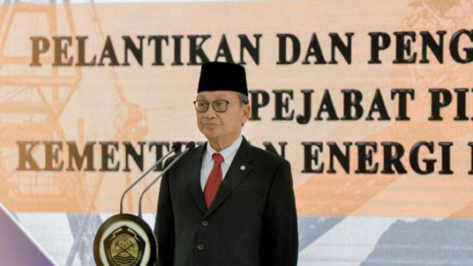 Menteri ESDM Arifin Tasrif.