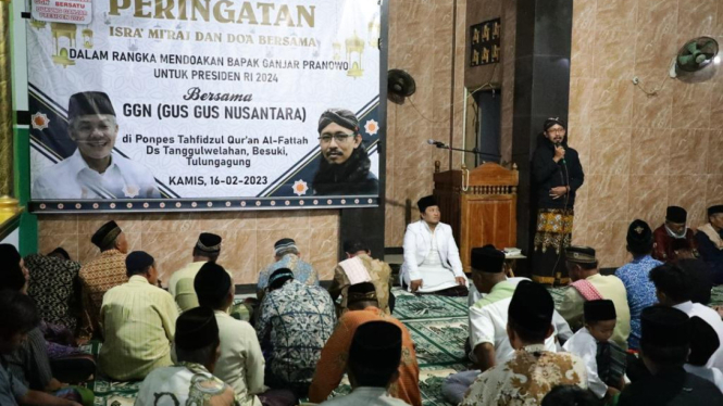 Kelompok relawan GGN Jatim beri bantuan untuk pondok pesantren Al Fattah