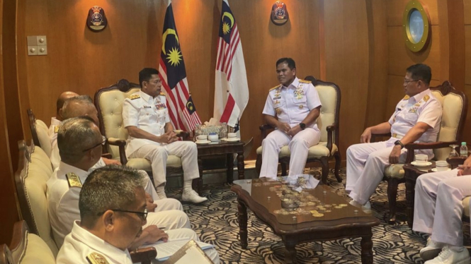 VIVA Militer: KSAL Muhammad Ali melakukan kunjungan kerja ke Malaysia