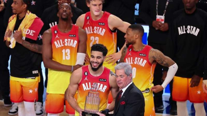 Jayson Tatum pemain terbaik NBA All Star 2023