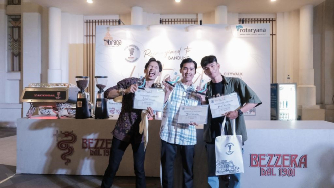 Bezzera Latte art competition