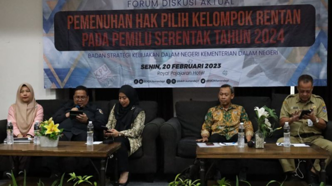 Setahun Jelang Pemilu 2024, Pemenuhan Hak Pilih Kelompok Rentan Jadi ...