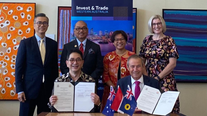 Kadin Indonesia teken MoU dengan Pemerintah Australia Barat.