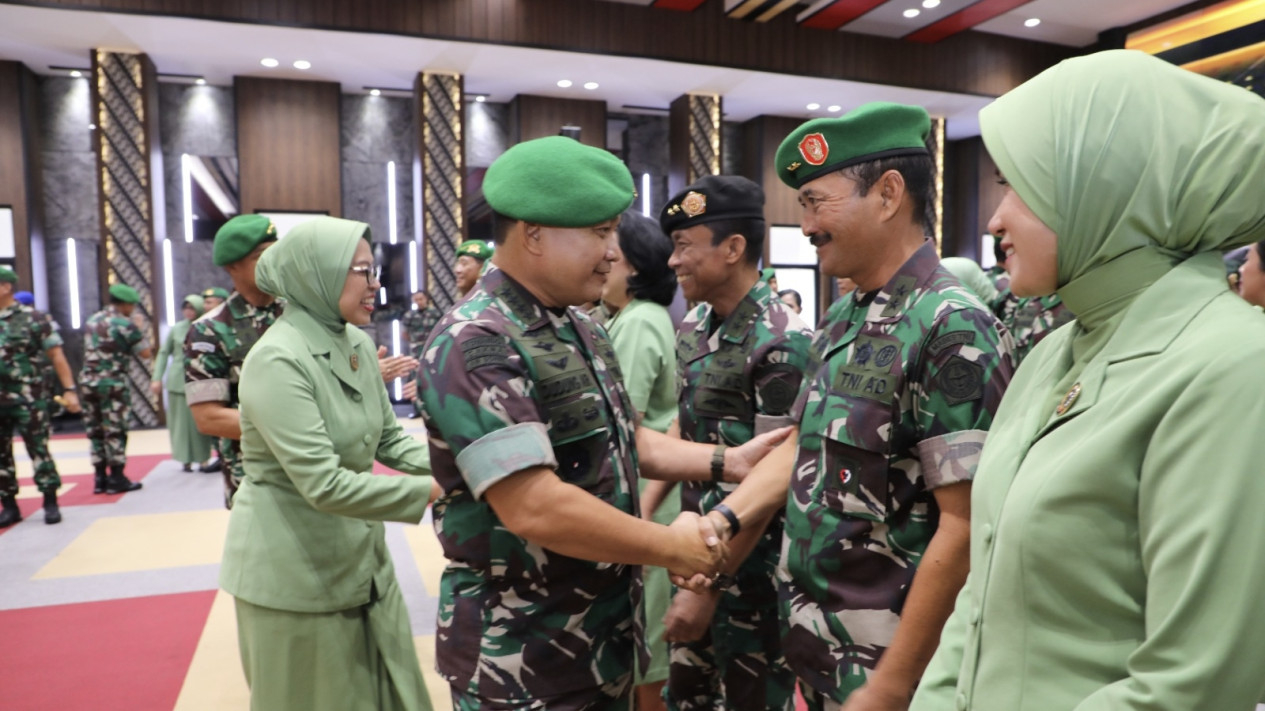 Foto 55 Pati TNI AD Naik Pangkat, 44 Pecah Bintang Dari Kolonel Ke Brigjen