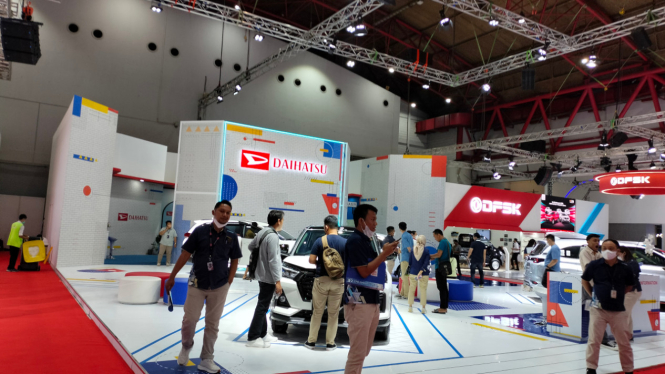 VIVA Otomotif: Booth Daihatsu di pameran IIMS 2023