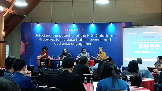 Media Gathering AMSI dan MGID di Jakarta, Rabu, 22 Februari 2023.