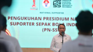 Sah, Menpora Kukuhkan Presidium Nasional Suporter Sepakbola
