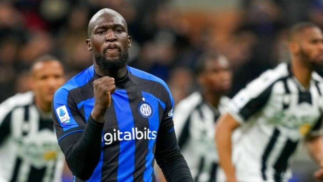 Striker Inter Milan Romelu Lukaku