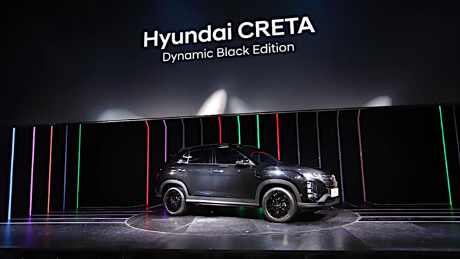 VIVA Otomotif: Hyundai Creta Dynamic Black Edition di IIMS 2023