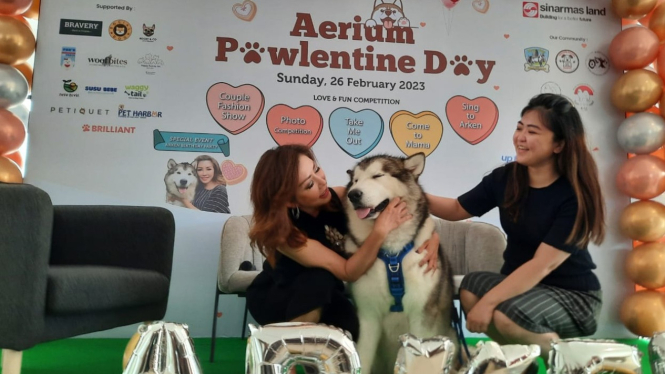 Dalam rangka memperingati hari Valentine, apartemen Aerium menggelar acara Pawle