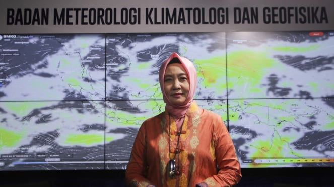 Kepala BMKG (Badan Meteorologi Klimatologi dan Geofisika) Dvikorita Karnavati