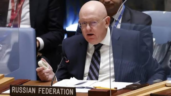VIVA Militer: Perwakilan Tetap Rusia untuk PBB, Vasily Nebeznya