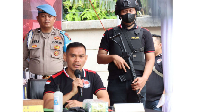Kasat Narkoba Polres Metro Jakarta Barat AKPB Akmal